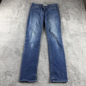 Levis 712 Slim Jeans Womens 27 Blue Medium‎ Wash Low Rise